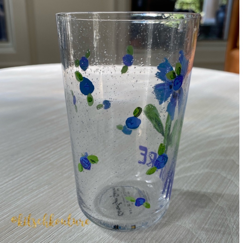 Anthropologie Carolyn Gavin Flourish Glass - Picture 4 of 9